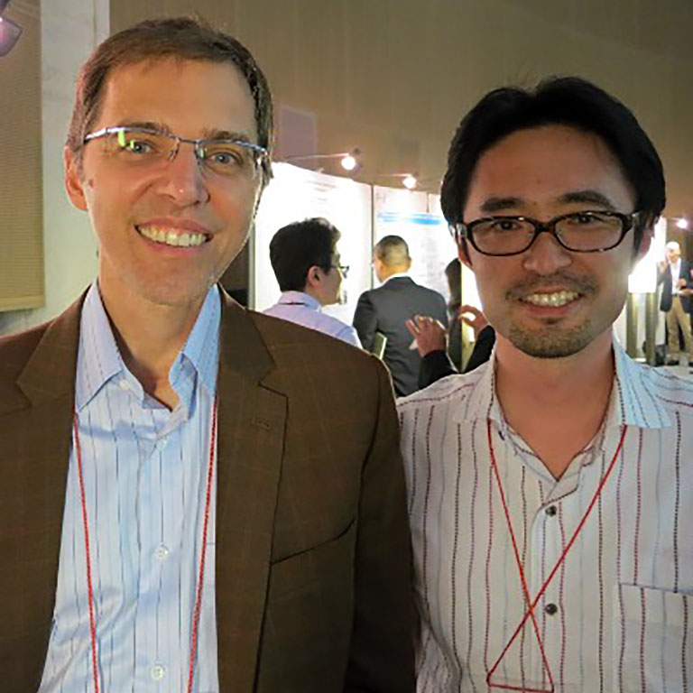 2012年頃 留学時代の恩師であるAlbert Einstein College of MedicineのPaul S. Frenette先生と。